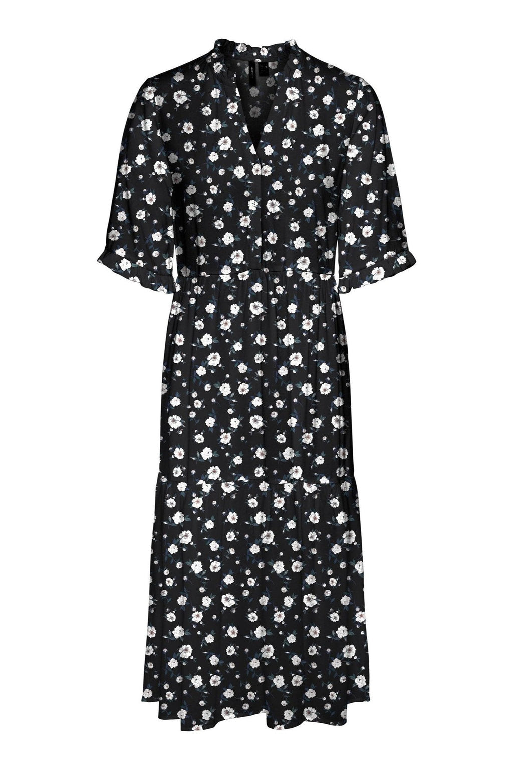 Robe facile 2/4 veau - noir