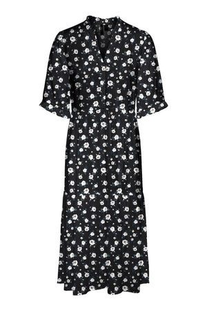 Robe facile 2/4 veau - noir