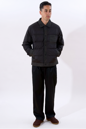 Veste longue Wyatt - Noir