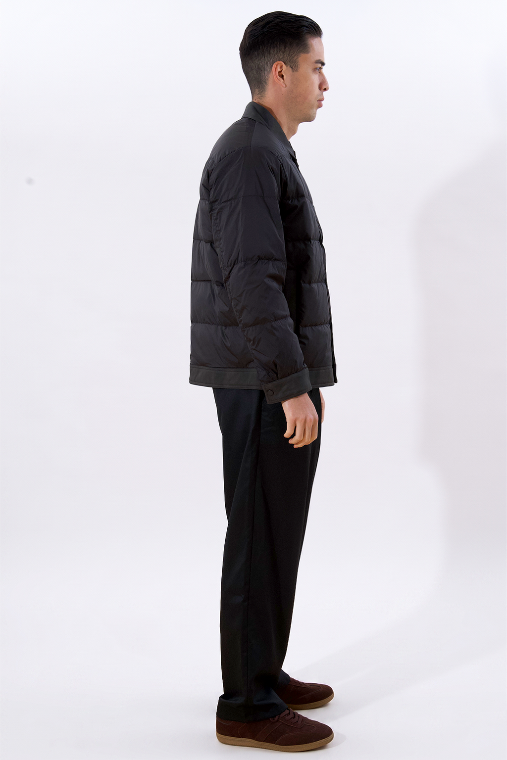 Veste longue Wyatt - Noir
