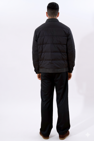 Veste longue Wyatt - Noir