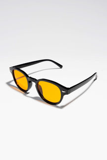 Ziggy Sunglasses - Black/Orange (FS)