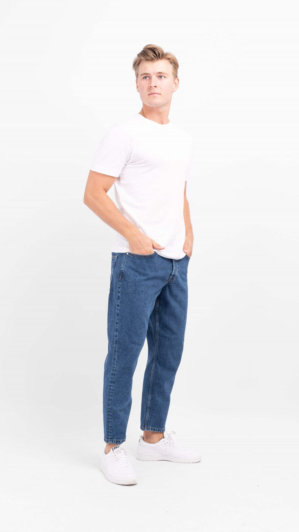 Avi Beam Jeans - Denim bleu foncé