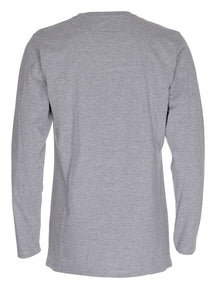 T-shirt basique à manches longues - Gray