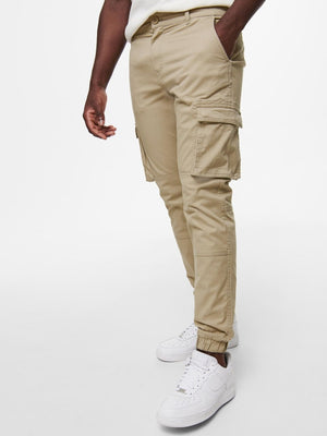 Cam Stage Cargo Pants - Chinchilla - TeeShoppen Group™ - Pants - Only & Sons