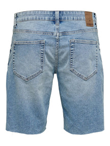 Shorts en jean - bleu clair