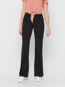 Fever Flared Pants - Black (with width)