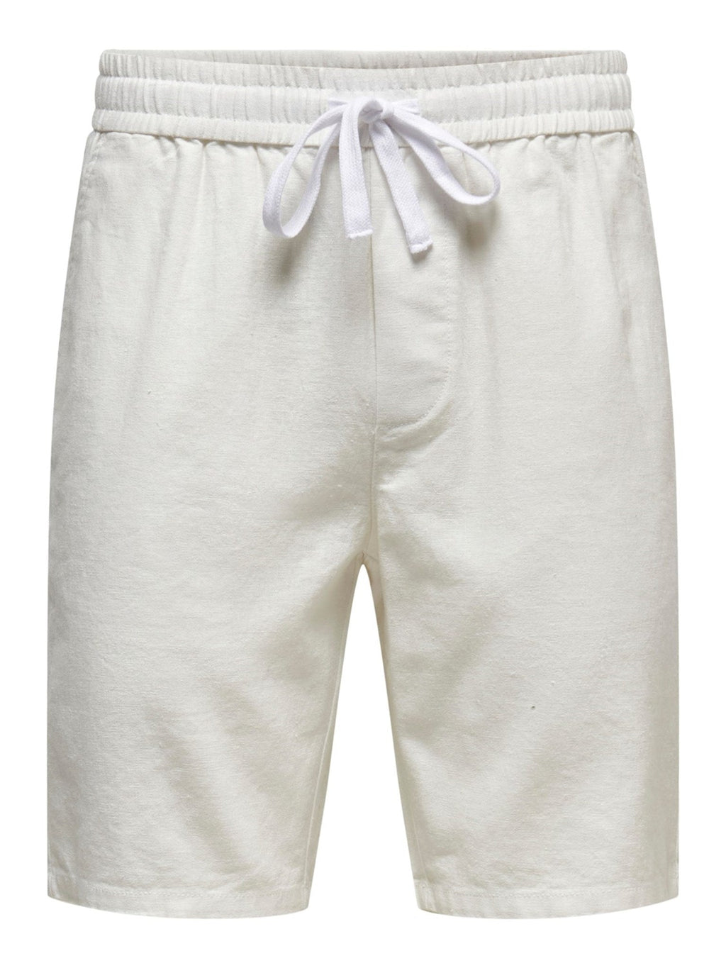 Shorts en lin Linus - blanc brillant