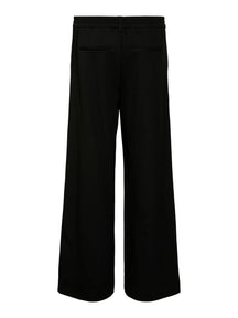 Pantalon large lisa - noir