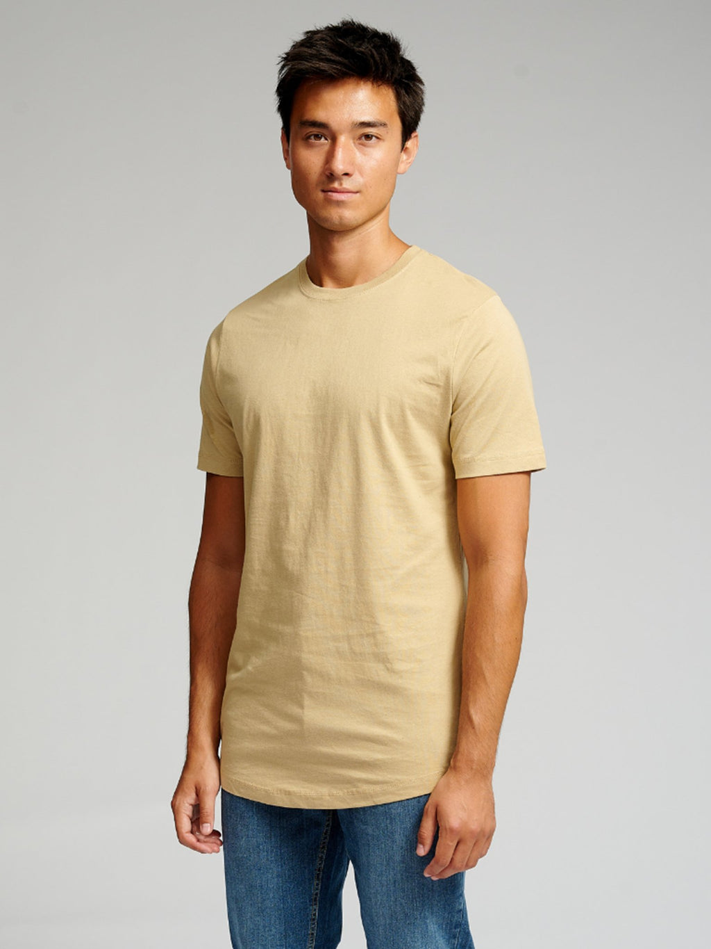 T-shirt long - beige