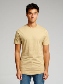 T-shirt long - beige