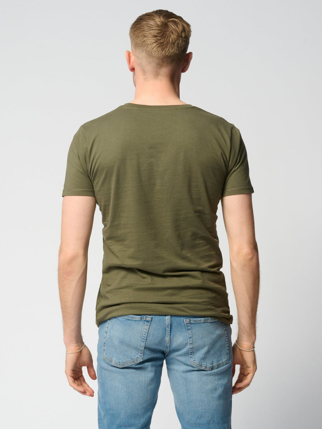 T-shirt musculaire - Green de l'armée