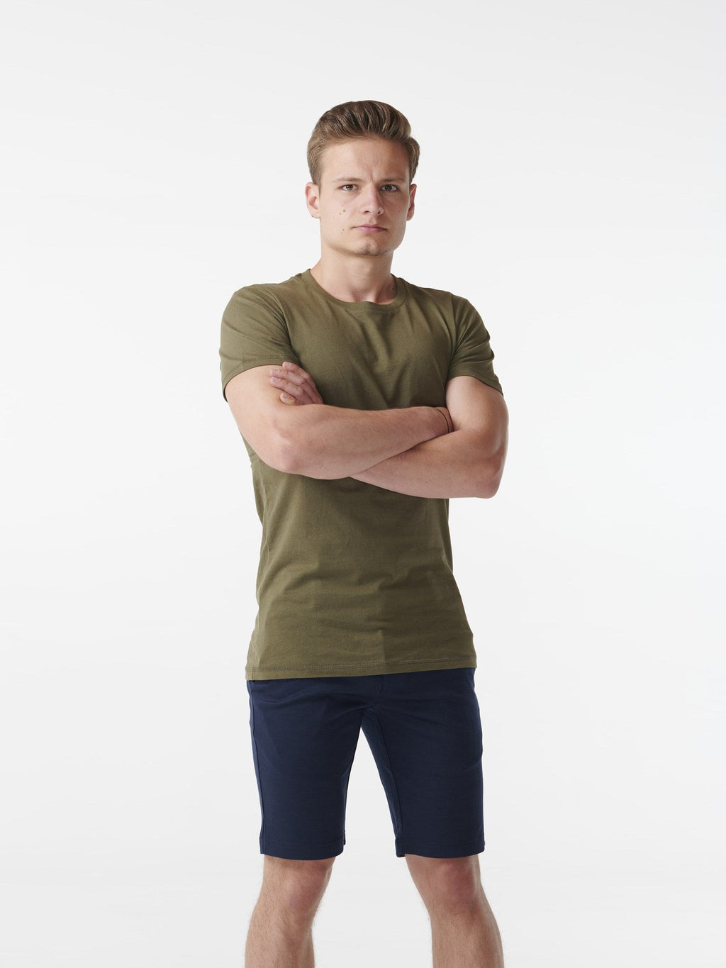 T-shirt musculaire - Green de l'armée
