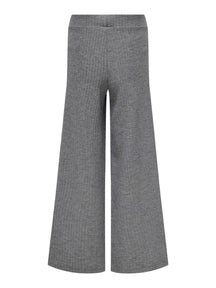 Pantalon Nella - mélange gris moyen