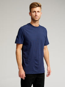T-shirt de base organique - Marine