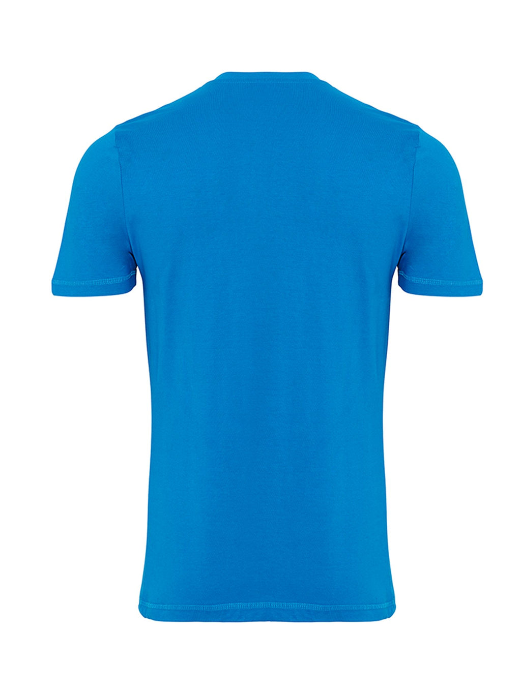 T-shirt de base organique - Bleu turquoise