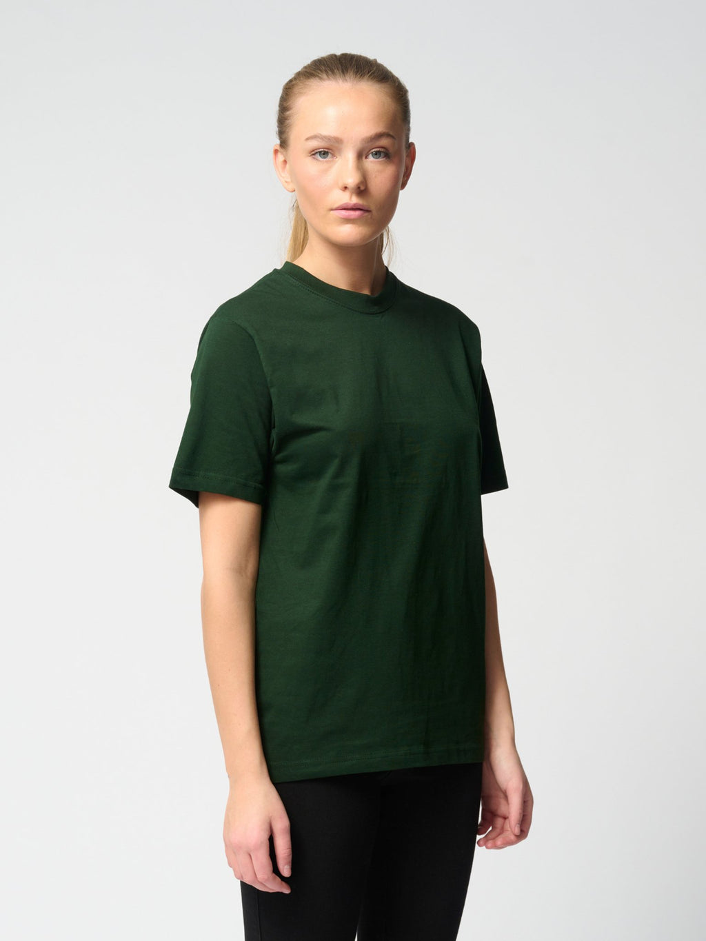T-shirt surdimensionné - bouteille verte