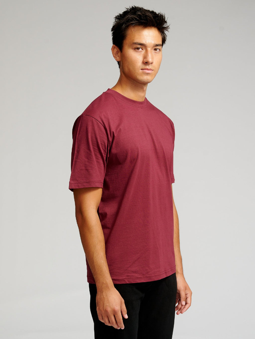 Oversized T-shirt - Burgundy