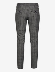 Performance Premium Pantalon - gris foncé (à carreaux)