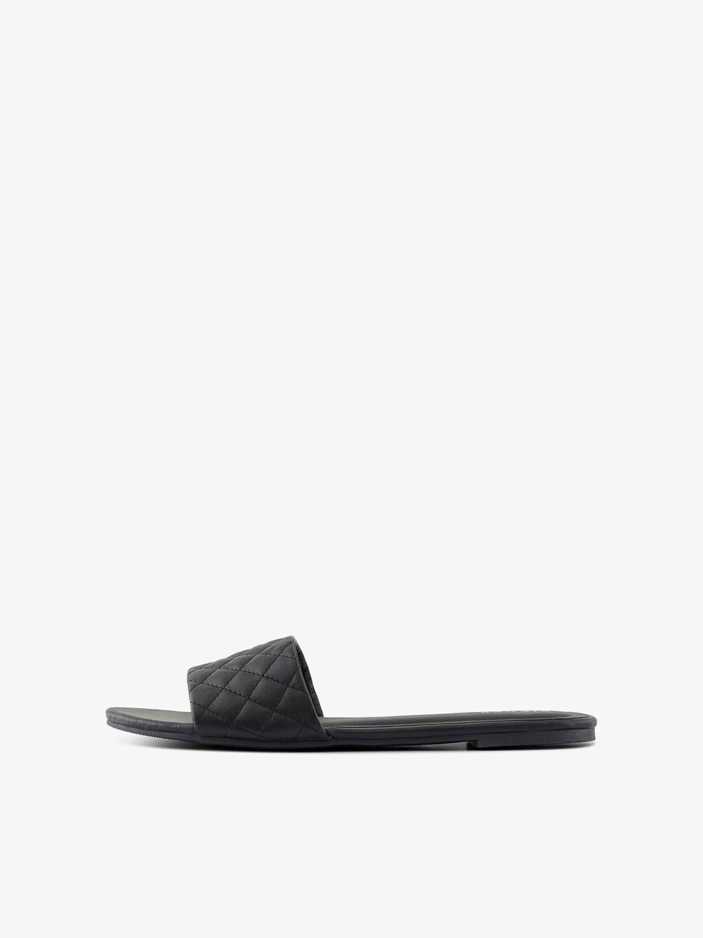 Sandale matelasrée Pernille - noir