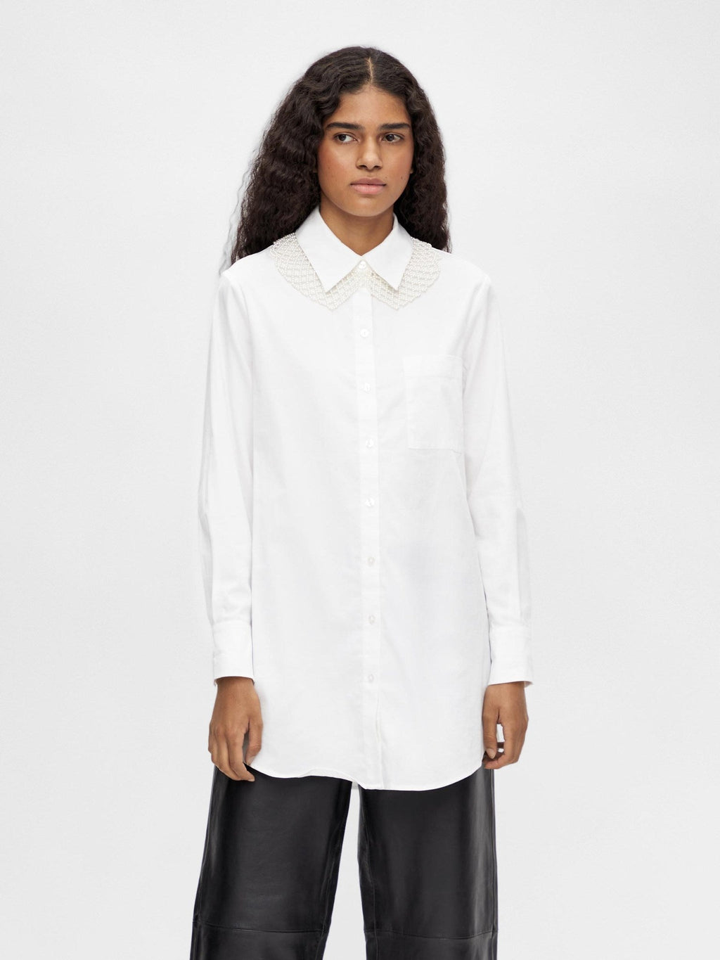 Roxa Long Shirt - Blanc