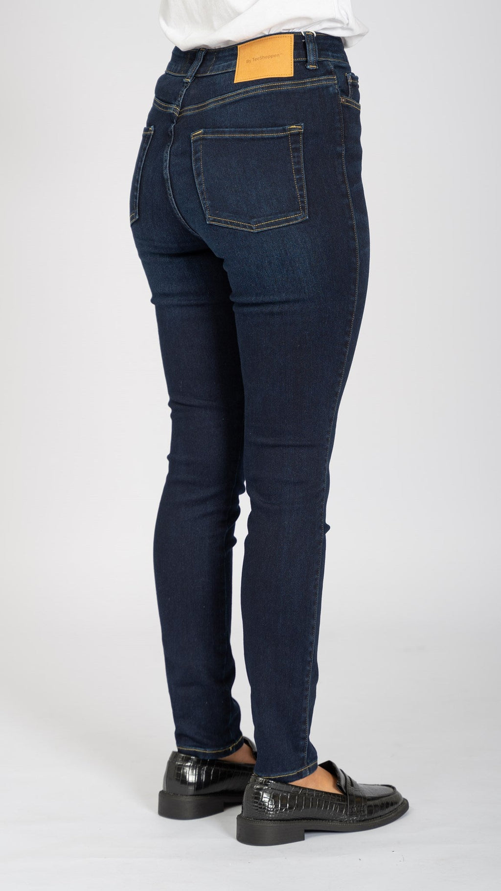 Le jean skinny de performance original - Donim bleu foncé