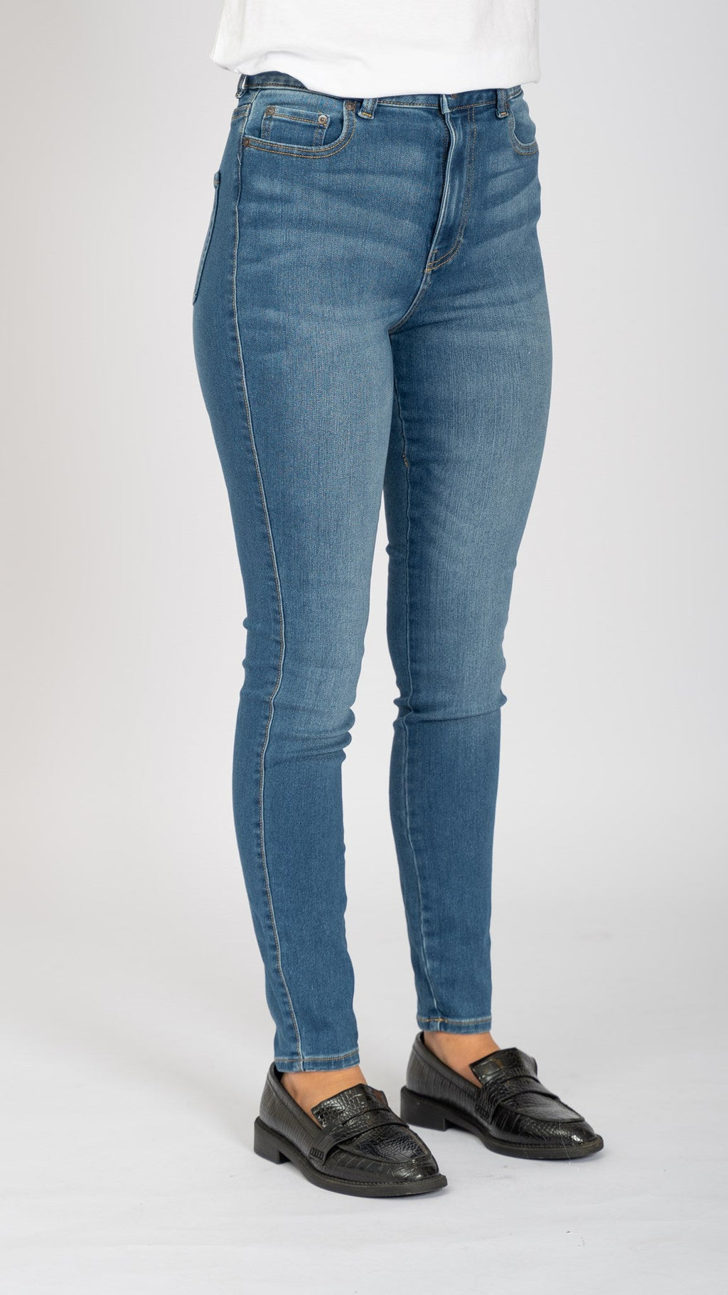 Le jean skinny de performance original - Denim bleu clair