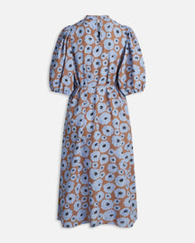 Robe de fleur Ventia - bleu