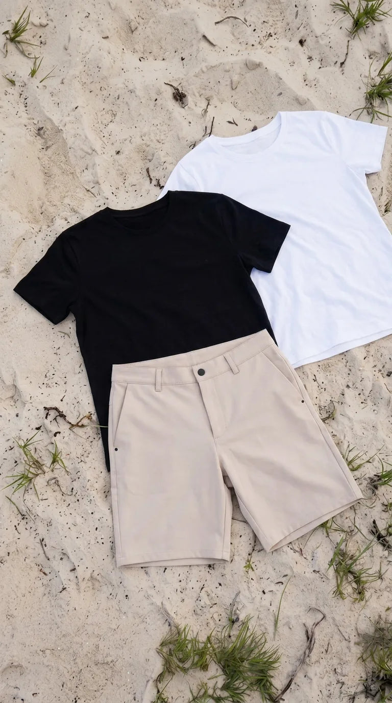 Prêts pour l'été : shorts et t-shirts pour les journées chaudes